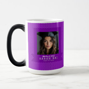 Trendy Abstract Print Mom Graduation Gift Color Morph Mug