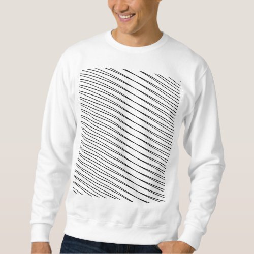 Trendy Abstract Print Tee Long sleeve Sweatshirt