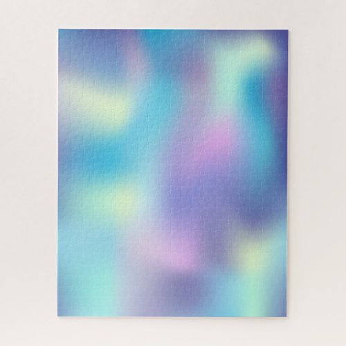 Trendy abstract unicorn jigsaw puzzle