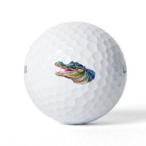 Trendy Alligator-Crocodile Animal Golf Balls