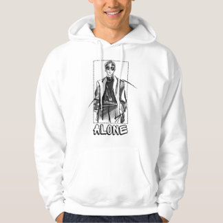 Trendy alone hoodie