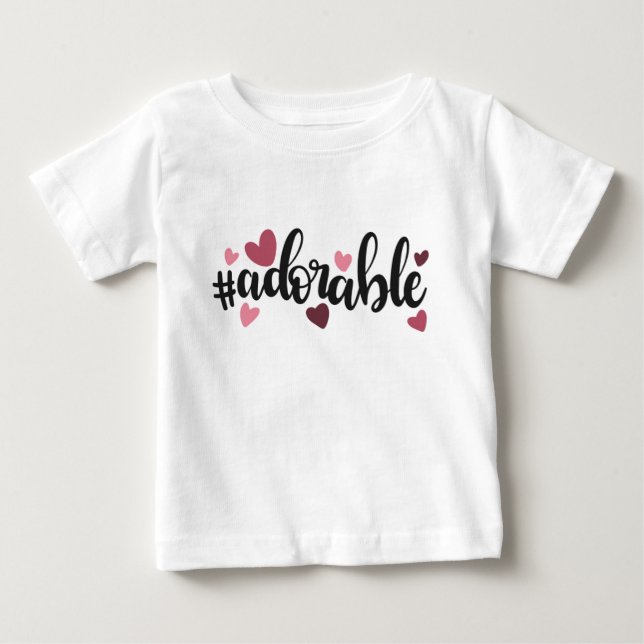 Trendy and Adorable Bable T-Shirt (Front)