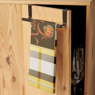 Trendy and Stylish "Autumn Vibes" Kitchen Towel