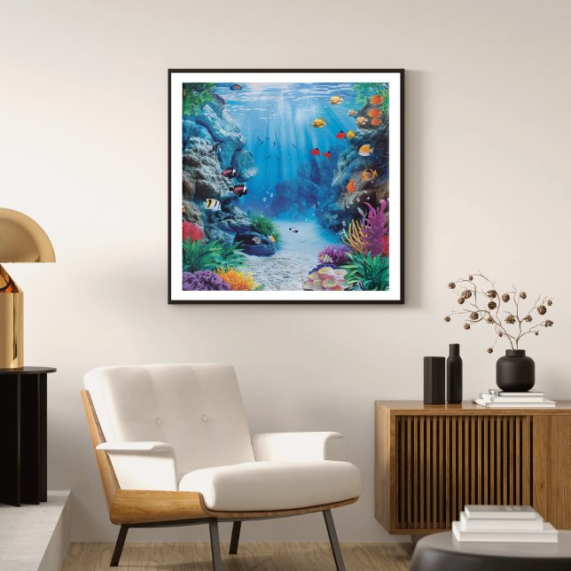 Trendy Aquarium Fish Tank  Acrylic Print (Creator Uploaded)