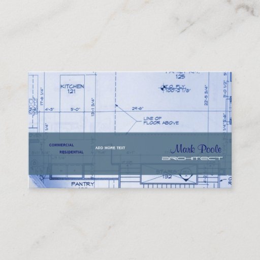 Customizable Trendy Architect business cards