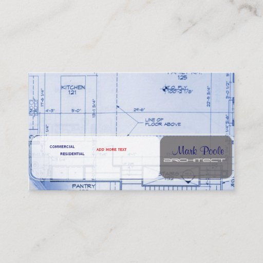 Customizable Trendy Architect business cards