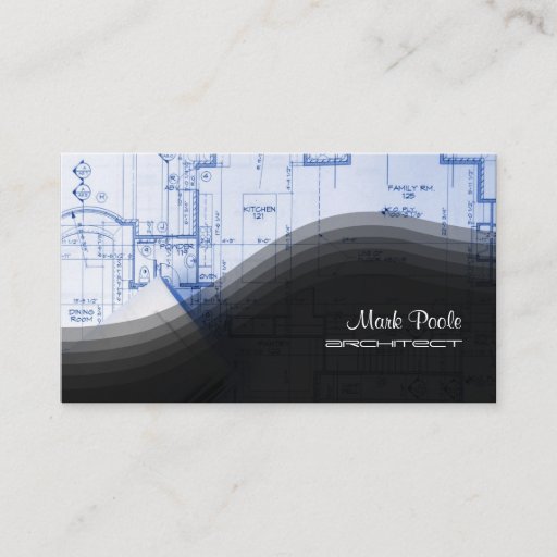 Customizable Trendy Architect business cards