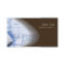 Trendy Architect business cards, dark chocolate