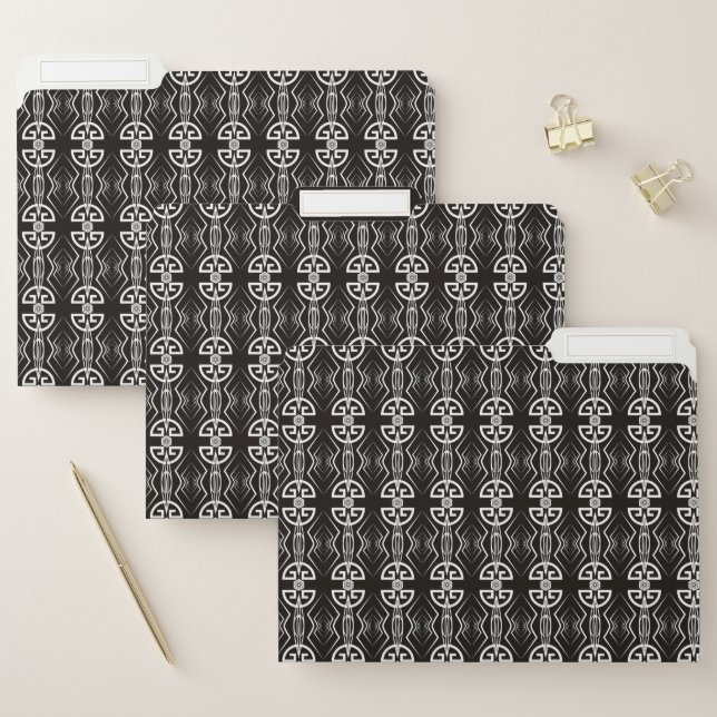 Trendy Art Deco File Folder (Set)