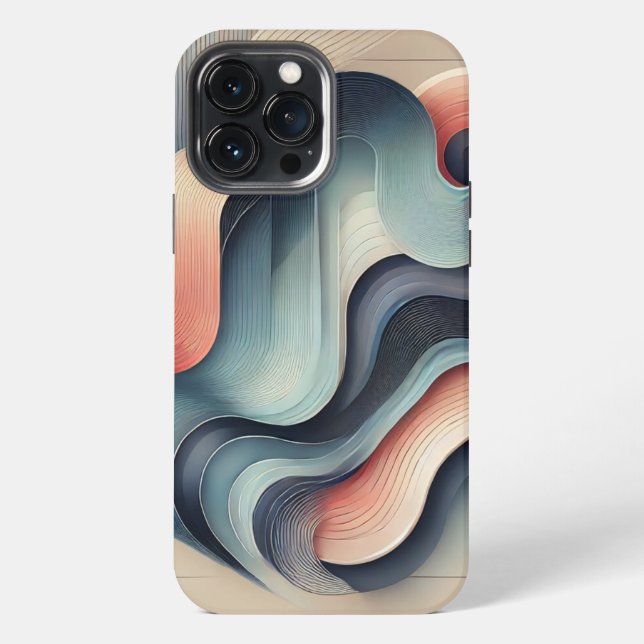 "trendy artistic designs" iphone case (Back)