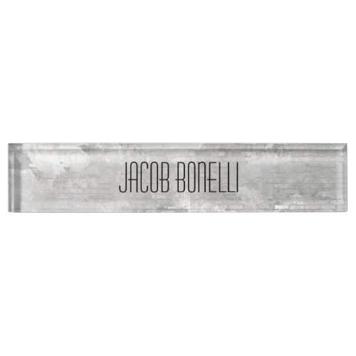 Trendy Attractive Wall Design Modern Desk Name Plate
