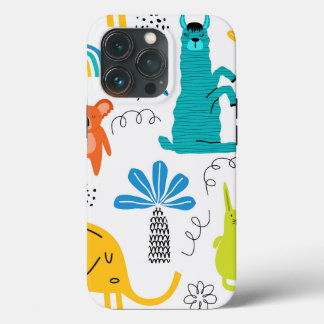 Trendy Australia Blue Orange Green Yellow Tough iPhone 13 Pro Case