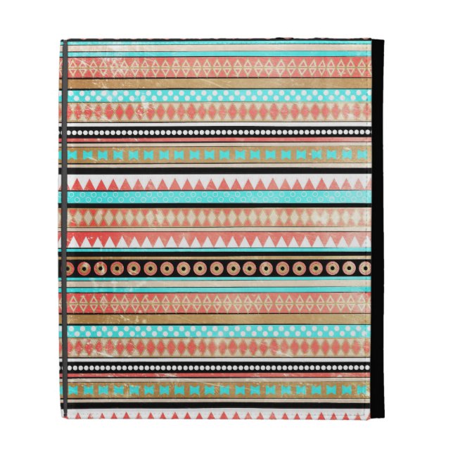 Trendy aztec iPad folio cover (Front)