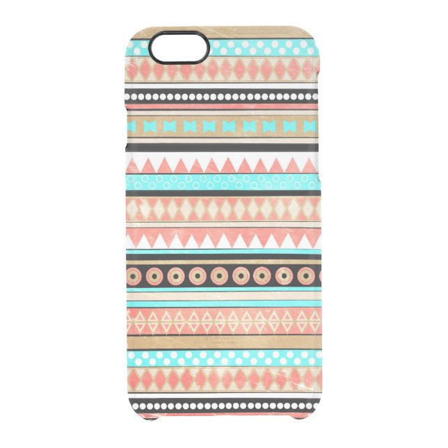 Trendy aztec uncommon iPhone case (Back)