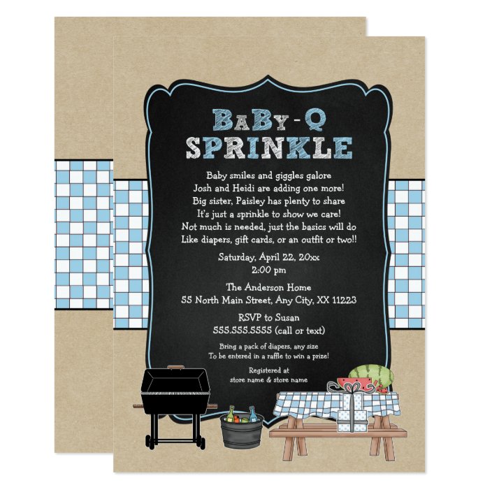 trendy baby shower invitations