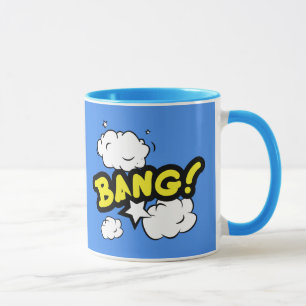 Trendy Bang Comic book design Mug