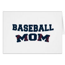 Trendy baseball mom