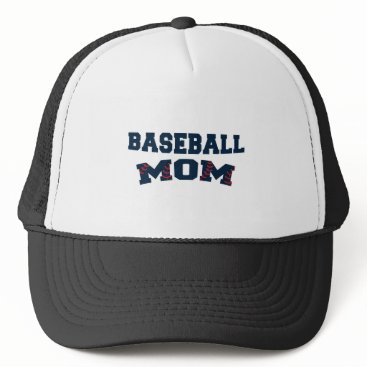 Trendy baseball mom trucker hat