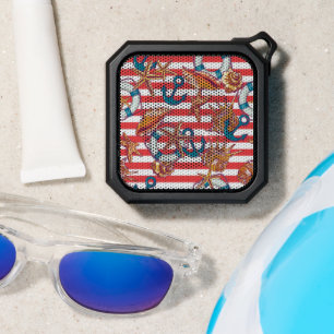 Trendy Beach Pattern Bluetooth Speaker