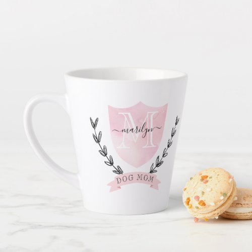 Trendy Best Mom Modern Text Hand Drawn Latte Mug