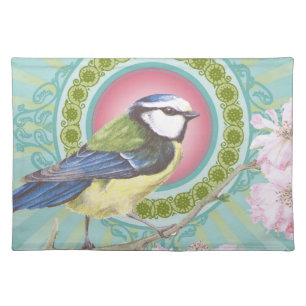 Trendy Bird...placemat Placemat