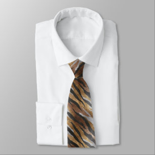 Trendy Birthday Gifts For Him Animal Print Neck Tie