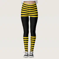 Bumble Bee Tights Inspired Leggings