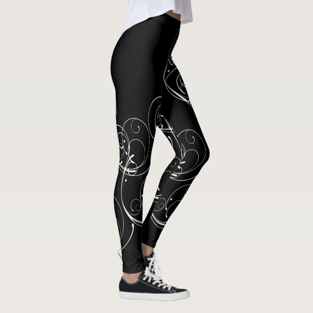 ASOS DESIGN mix & match ribbed stripe pajama leggings in black & white |  ASOS