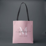 Trendy Black Gold Monogram Initial Script Name Tot Tote Bag<br><div class="desc">Trendy Black Gold Monogram Initial Script Name simple plain wedding gift trendy chic personalized Tote Bag</div>