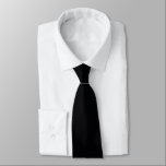 Trendy Black Groom's Wedding Suit  Neck Tie<br><div class="desc">Trendy Black Groom's Wedding Suite accessories neck tie.</div>