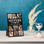 Trendy Black Sister Photo Collage Plaque Trendy Black Sister Photo Collage Plaque