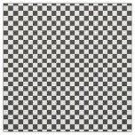 Trendy Black White Checkered Pattern  Fabric