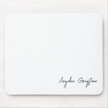 Trendy Black & White Personalized Name