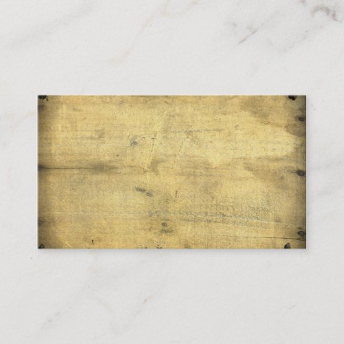 Trendy Blank Vintage Aged Wood Inspired Rustic Business Card