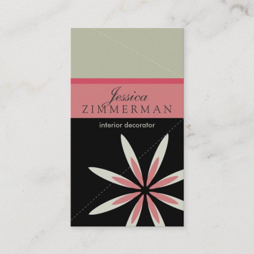 Customizable Trendy Bliss Blushing Pink Business Card