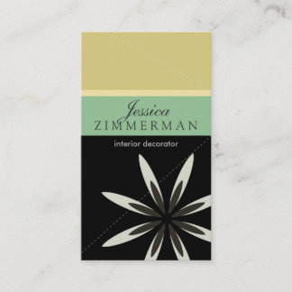 Trendy Bliss Oasis Business Card