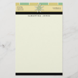 Trendy Bliss Oasis Customized Stationery