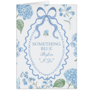 Trendy Blue Hydrangea Cards