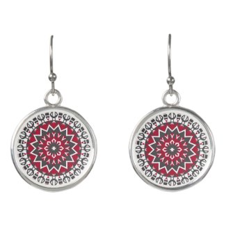 Trendy Boho Ethnic Inspired Geometric Mandala