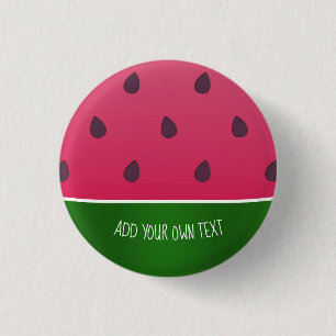 Trendy Bold Watermelon Graphic Button