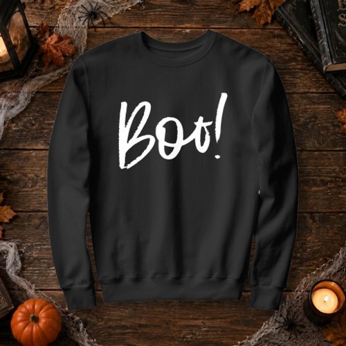 Trendy Boo Halloween  Sweatshirt