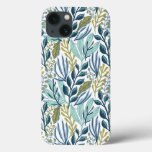Trendy Botanical Floral Watercolor Flowers Girly Iphone 13 Case at Zazzle