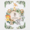 Trendy Botanical Greenery Safari Animals