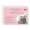 Trendy Bride Bridal Shower Invitation Peach Pink