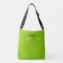 Trendy Bright Green Personalized