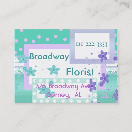 Customizable Trendy Business Card