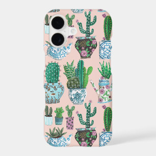 Trendy Cactus Houseplant Botanical iPhone 17 Case