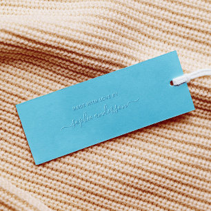 Trendy Calligraphy Script Name Made With Love Embosser