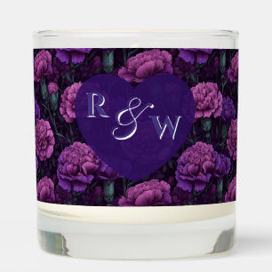 Trendy Carnation Garden Traditional Wedding Scented Candle