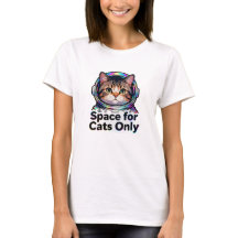 Trendy Cat Mom Holographic Space Cat - Space For